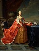 Peter Jakob Horemans Portrait of Maria Anna Caroline von Bayern Spain oil painting artist